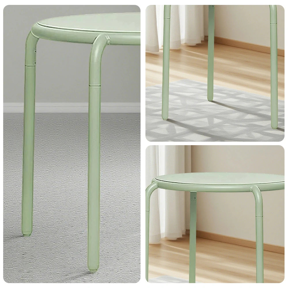 SOLARA Outdoor Aluminum Alloy Furniture Set with Durable Table, Chair & Sofa - Green