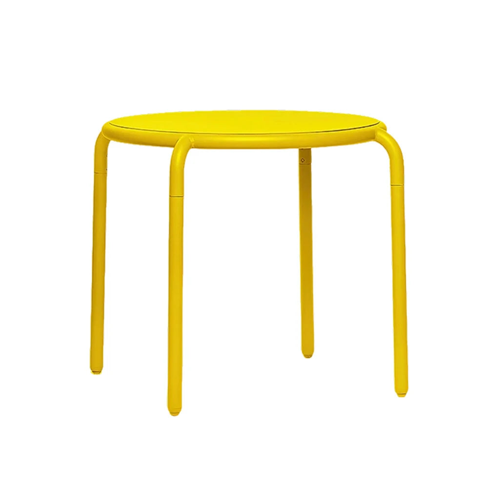 SOLARA Outdoor Aluminum Alloy Furniture Set - Durable Rust-Resistant Table, Chair & Sofa - Yellow