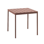 SOLARA Outdoor Aluminum Furniture Set - Weather-Resistant Table, Bench, Chair & Sofa - Red