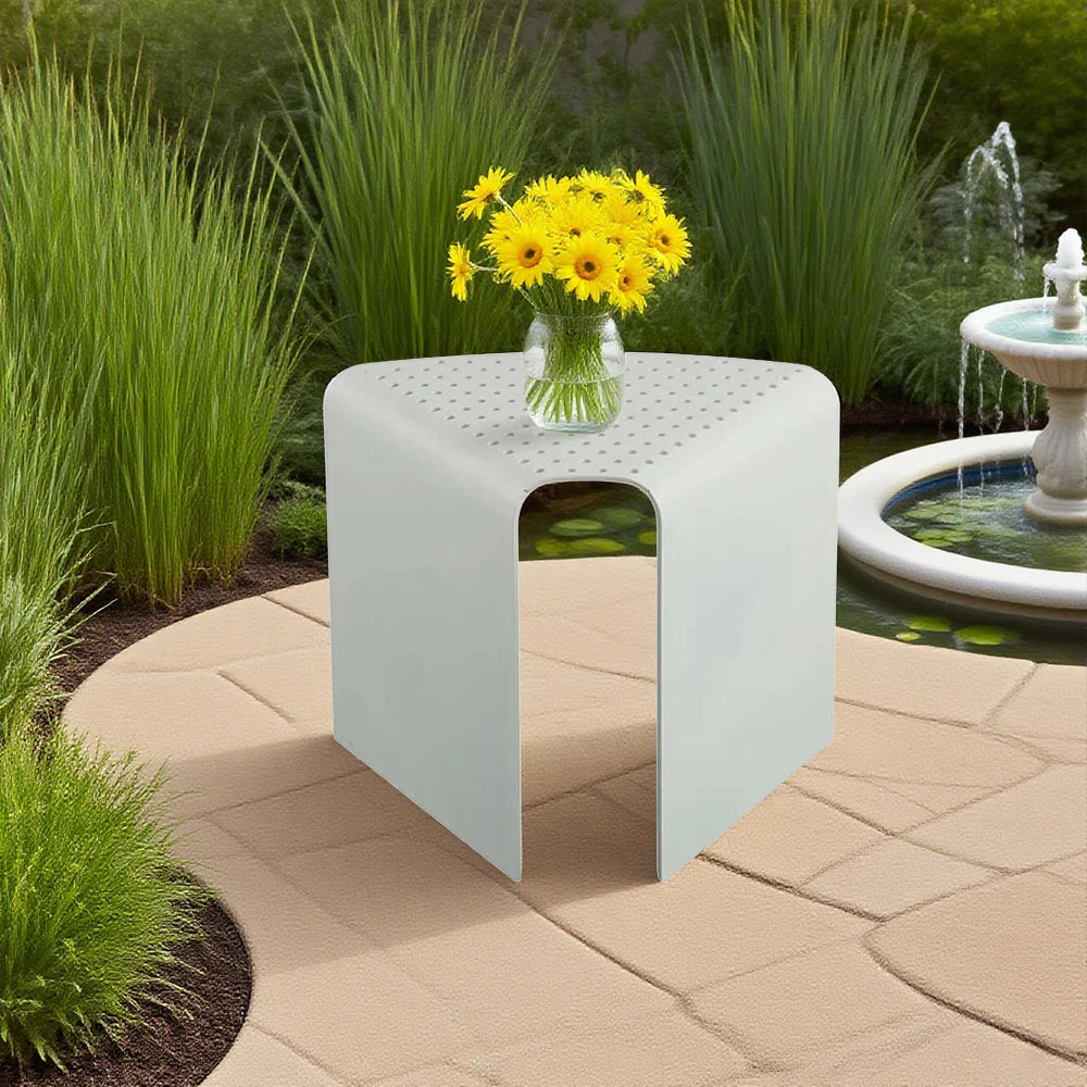 SOLARA Outdoor Aluminum-Magnesium Alloy Chair - Corrosion-Resistant, Heat Dissipation, Portable Design - Blue