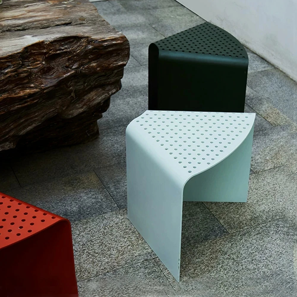 SOLARA Outdoor Aluminum-Magnesium Alloy Chair - Corrosion-Resistant, Heat Dissipation, Portable Design - Blue