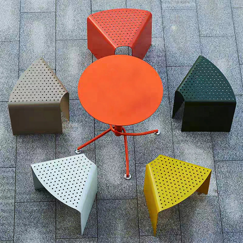 SOLARA Outdoor Aluminum-Magnesium Alloy Chair - Corrosion-Resistant, Heat Dissipation, Portable Design - Green