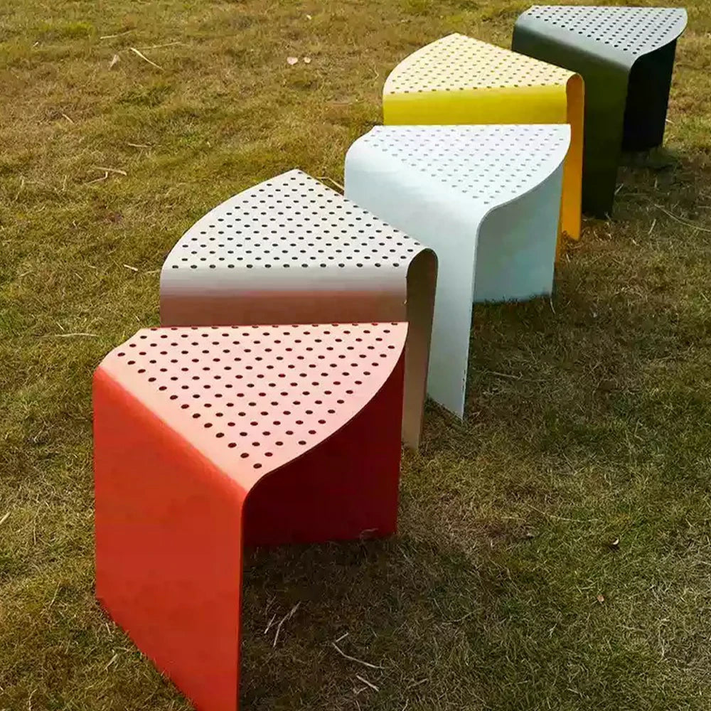 SOLARA Outdoor Aluminum-Magnesium Alloy Chair - Red