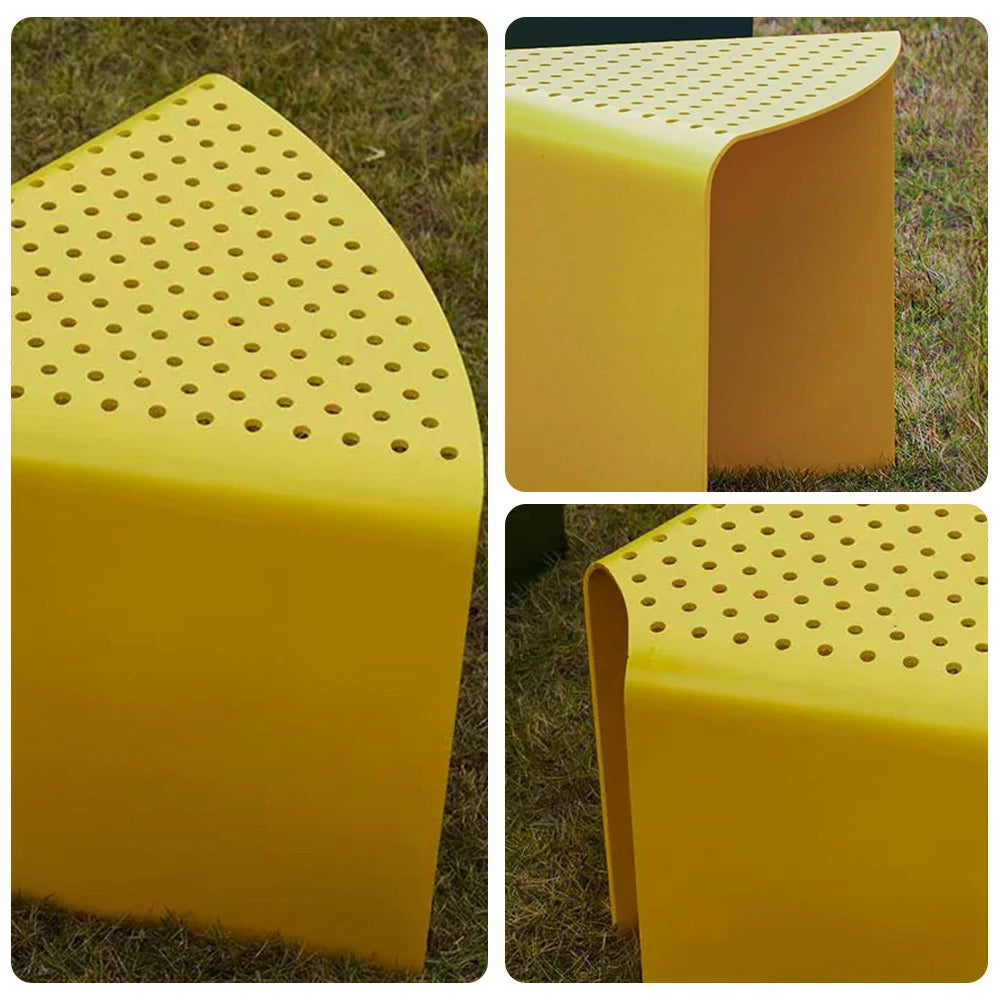 SOLARA Outdoor Aluminum-Magnesium Alloy Chair - Yellow