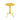 SOLARA Outdoor Aluminum - Magnesium Alloy Table - Yellow