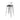 SOLARA Outdoor Chair Ergonomic Curved Backrest, Iron and Solid Wood Frame, Comfortable and Durable Design - White