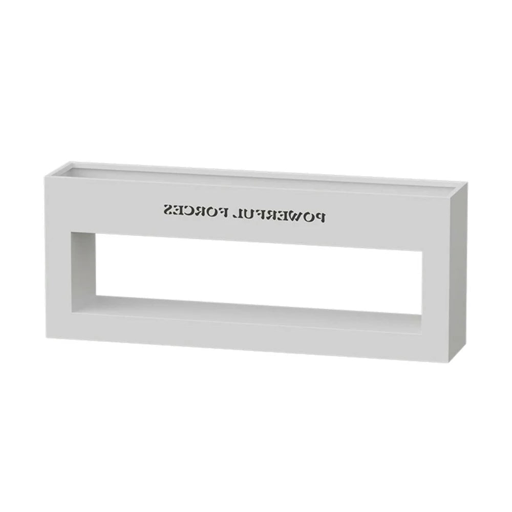 SOLARA Outdoor Planter Box 60/100/150cm Galvanized Steel Body, Rust-Resistant and Durable Design - White