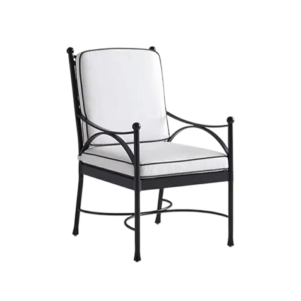 SOLARA Outdoor Dining Chair - Quick Dry Patio Chair with Ergonomic Backrest, Breathable Fabric and Aluminium Alloy Frame
