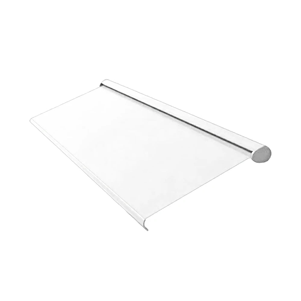 SOLARA Electric Retractable Awning White Frame Remote Control Waterproof Aluminium 300/400/500cm Patio Balcony Outdoor Use - White