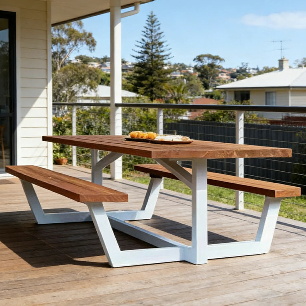 SOLARA Landscape Leisure Bench Minimalist Metal Design with Outdoor Weather Resistance 160cm for Park Street Courtyard
