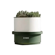 SOLARA 60/80/100cm Outdoor Freestanding Planter Minimalist Design with Durable Galvanized Steel for Courtyard Commercial Space