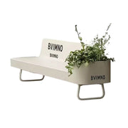 SOLARA 180/200/220cm Outdoor Planter Bench Greenery and Seating in One for Plaza Scenic Area Community Courtyard