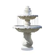 SOLARA Natural Sandstone Outdoor Fountain, Natural Sandstone Texture, Hand‑Polished Finish, Peaceful Water Feature