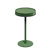 SOLARA 95/105cm Outdoor Bar Table - Industrial Oil Drum Style Design, Heavy-Duty Metal Base, Space-Saving Patio Balcony Cafe Bistro Table