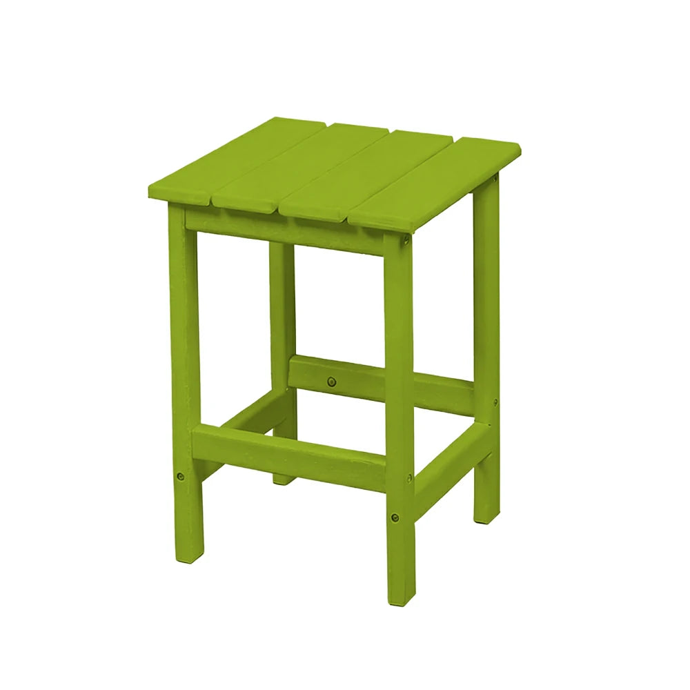 SOLARA Chair - Folding Outdoor Lounge Chair, Weather-Resistant HDPE Material, Classic Patio Garden Seating - Green