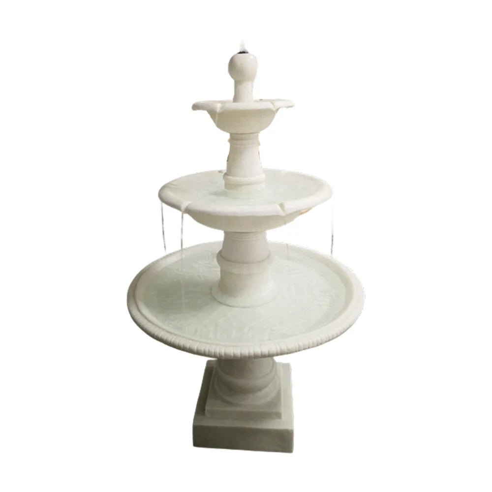 SOLARA Solar-Powered Water Fountain - Eco-Friendly Resin Fiberglass, Crack-Resistant, Long-Lasting Outdoor Decor