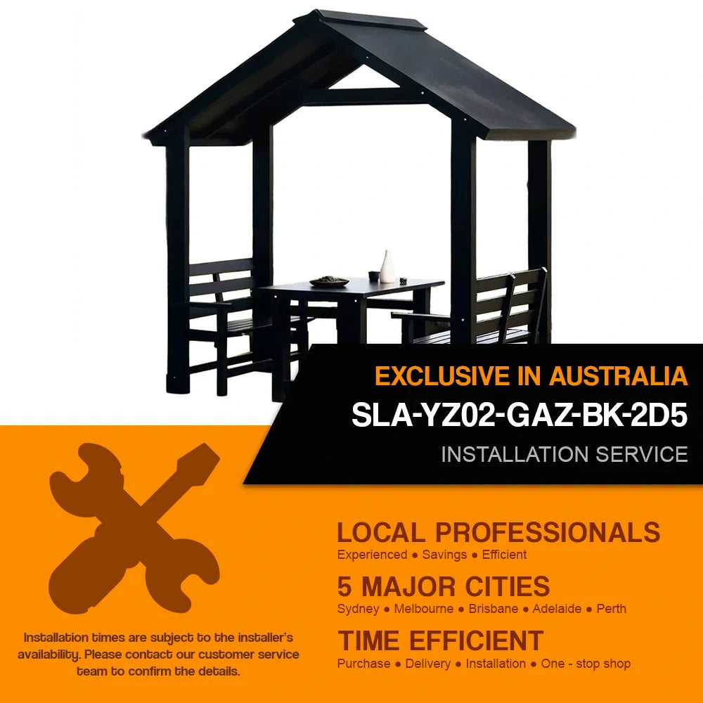 Installation Service For : SLA-YZ02-GAZ-BK-2D5