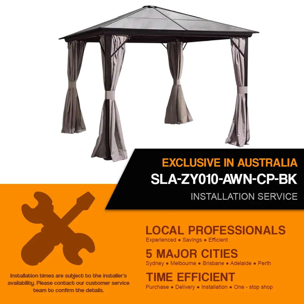 Installation Service For : SLA-ZY010-AWN-CP-BK