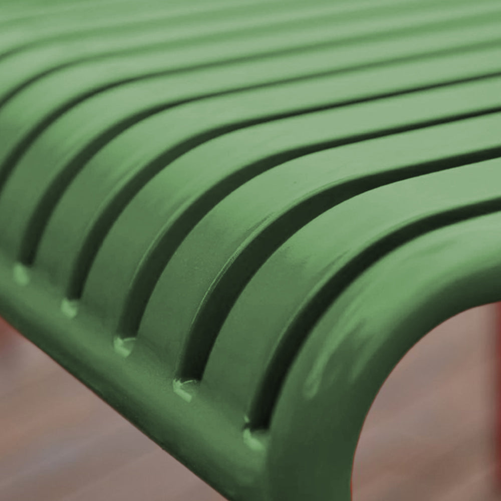 SOLARA Outdoor Wrought Iron 70/120/140/180cm Dining Table - Green