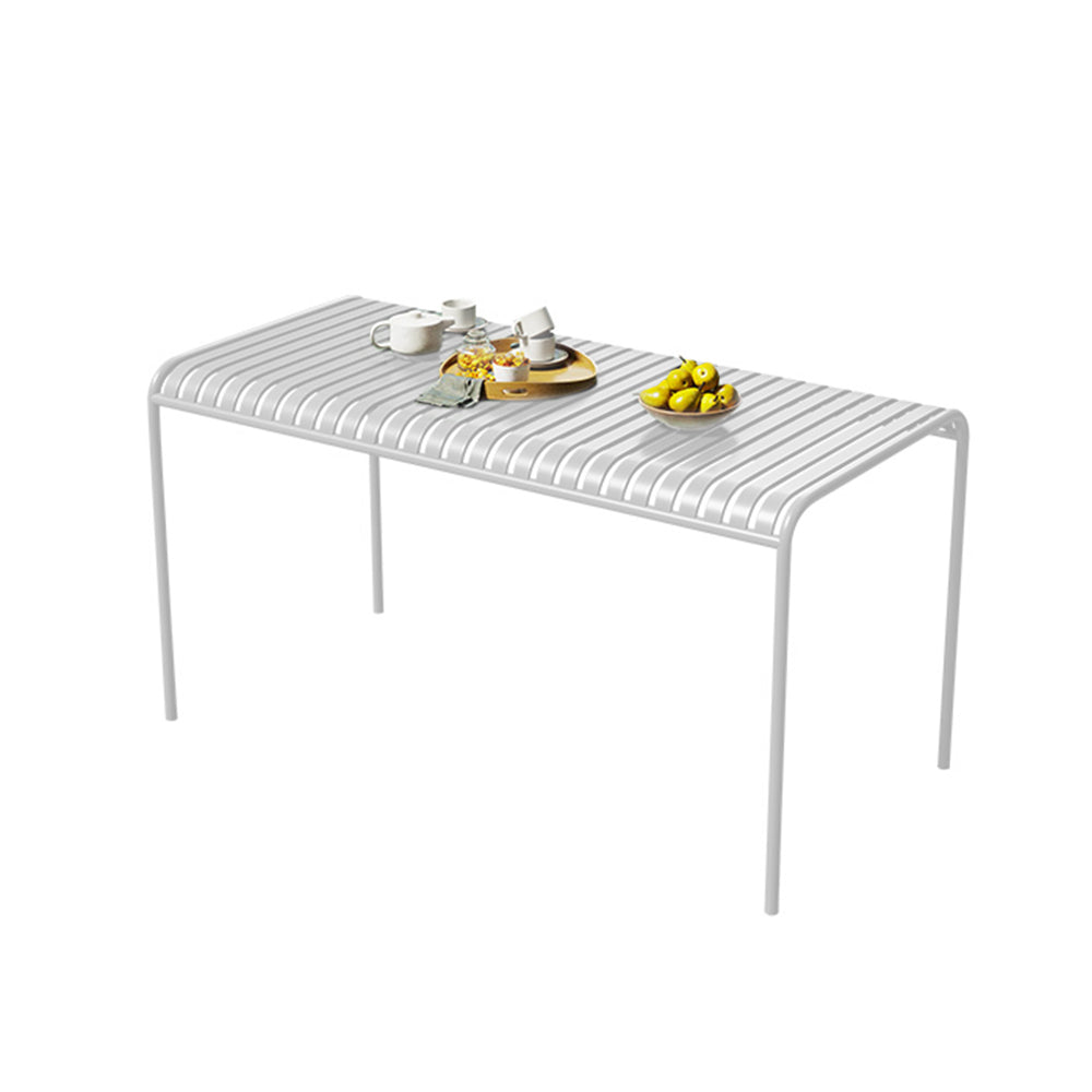 SOLARA Outdoor Iron Table/Bench/Chair/Sofa/Bar Stool - White