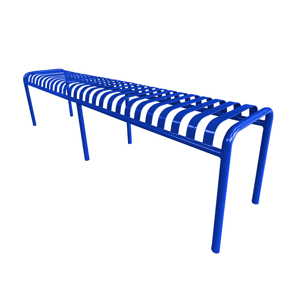 SOLARA Outdoor Iron Table/Bench/Chair/Sofa/Bar Stool - Blue