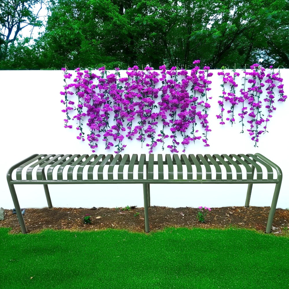 SOLARA Outdoor Iron Table/Bench/Chair/Sofa/Bar Stool - Green