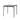 SOLARA Outdoor Iron Table/Bench/Chair/Sofa/Bar Stool - Black