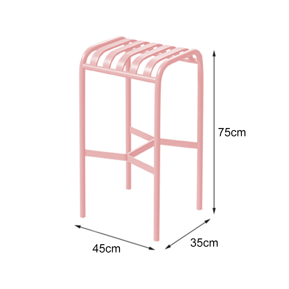 SOLARA Outdoor Iron Table/Bench/Chair/Sofa/Bar Stool - Pink