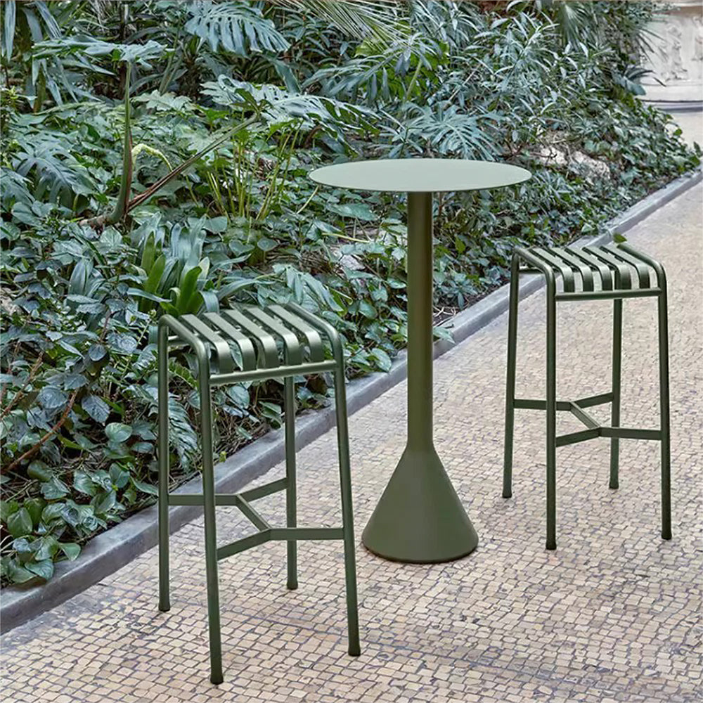 SOLARA Outdoor Iron Table/Bench/Chair/Sofa/Bar Stool - Green