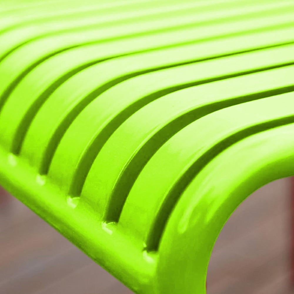 SOLARA Outdoor Iron Table/Bench/Chair/Sofa - Light Green