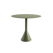 SOLARA 60/70/80/90cm Outdoor Round Dining Table - Olive Green