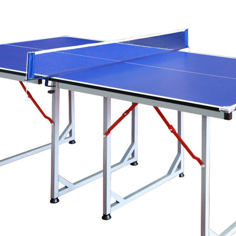 DOUBLE FISH C1 15mm Gray&Blue Indoor Table Tennis/Ping Pong Table - Bats Ball Net ITTF Approve