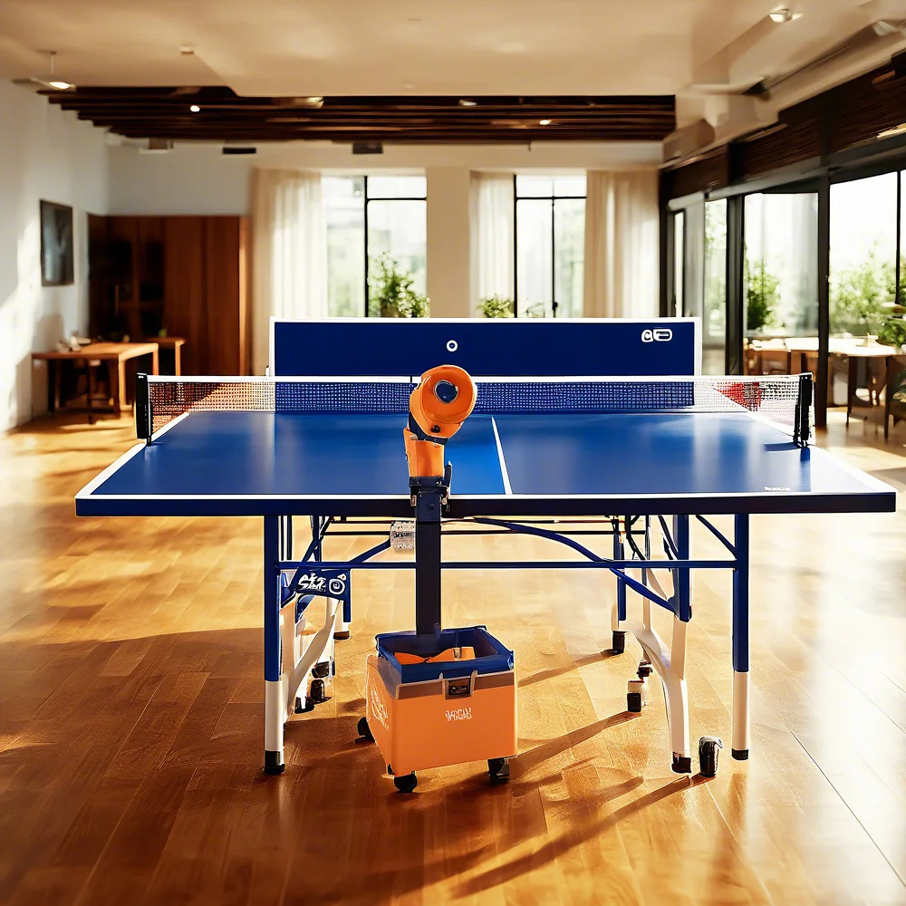 DOUBLE FISH DF E3 Humanoid Battle Mode Ball Machine-Orange