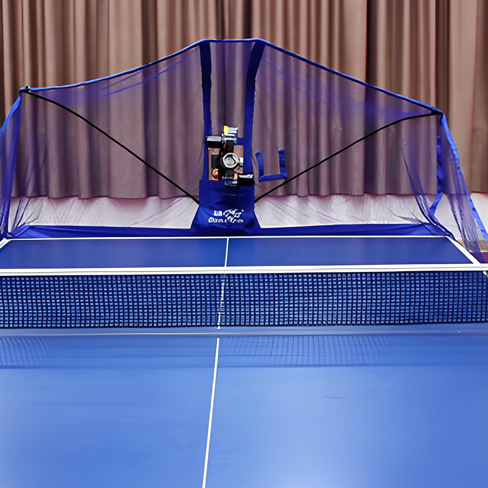 DOUBLE FISH DF E8 Double Rotor Driven Table Tennis Terving Machine-Orange