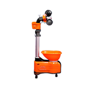 DOUBLE FISH DF E8 Double Rotor Driven Table Tennis Terving Machine-Orange