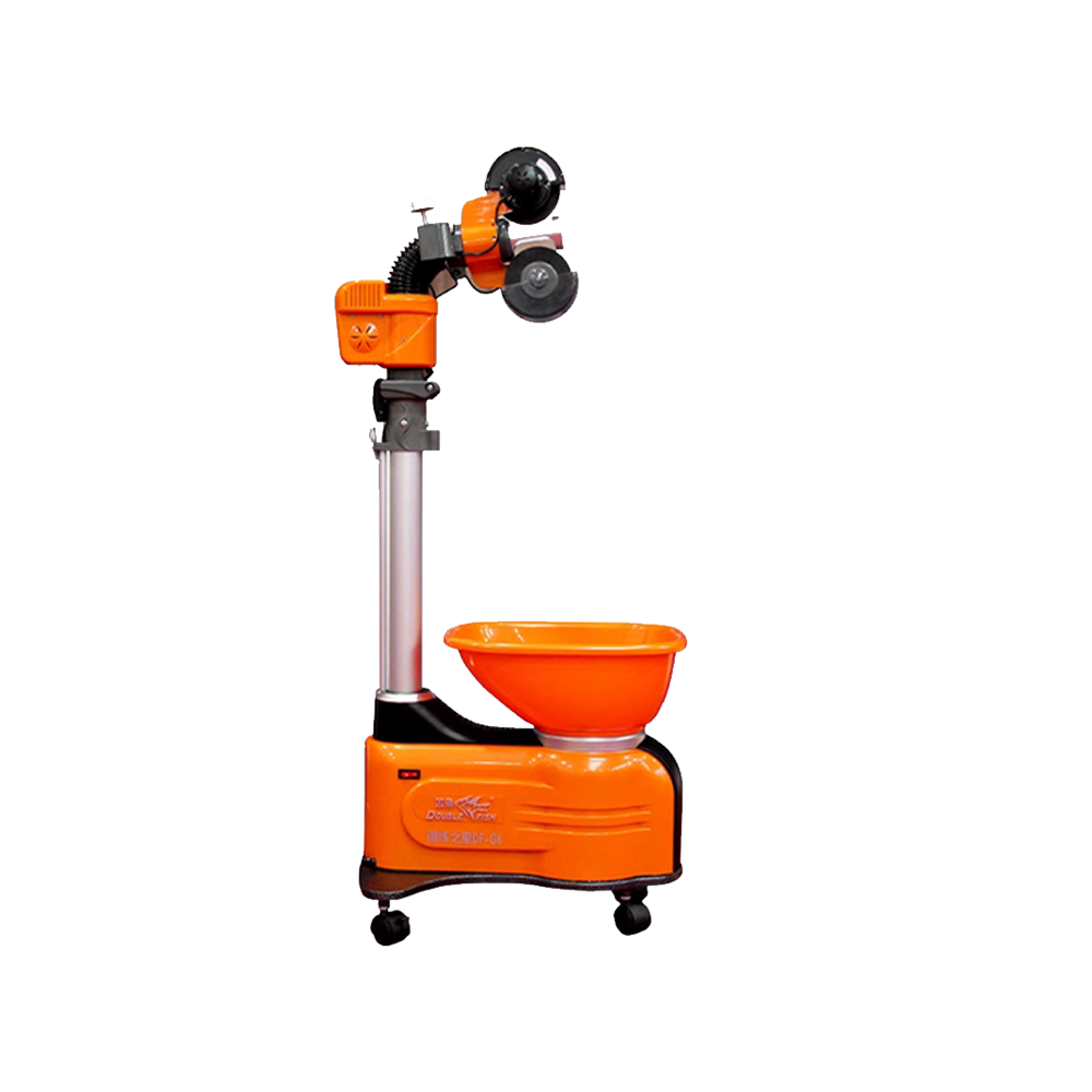 DOUBLE FISH DF G8 Double Rotor Driven Table Tennis Terving Machine-Orange