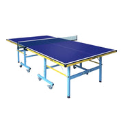 DOUBLE FISH E1 Indoor 15mm Blue Table Tennis Pingpong Table-Bats Balls Net ITTF Approve