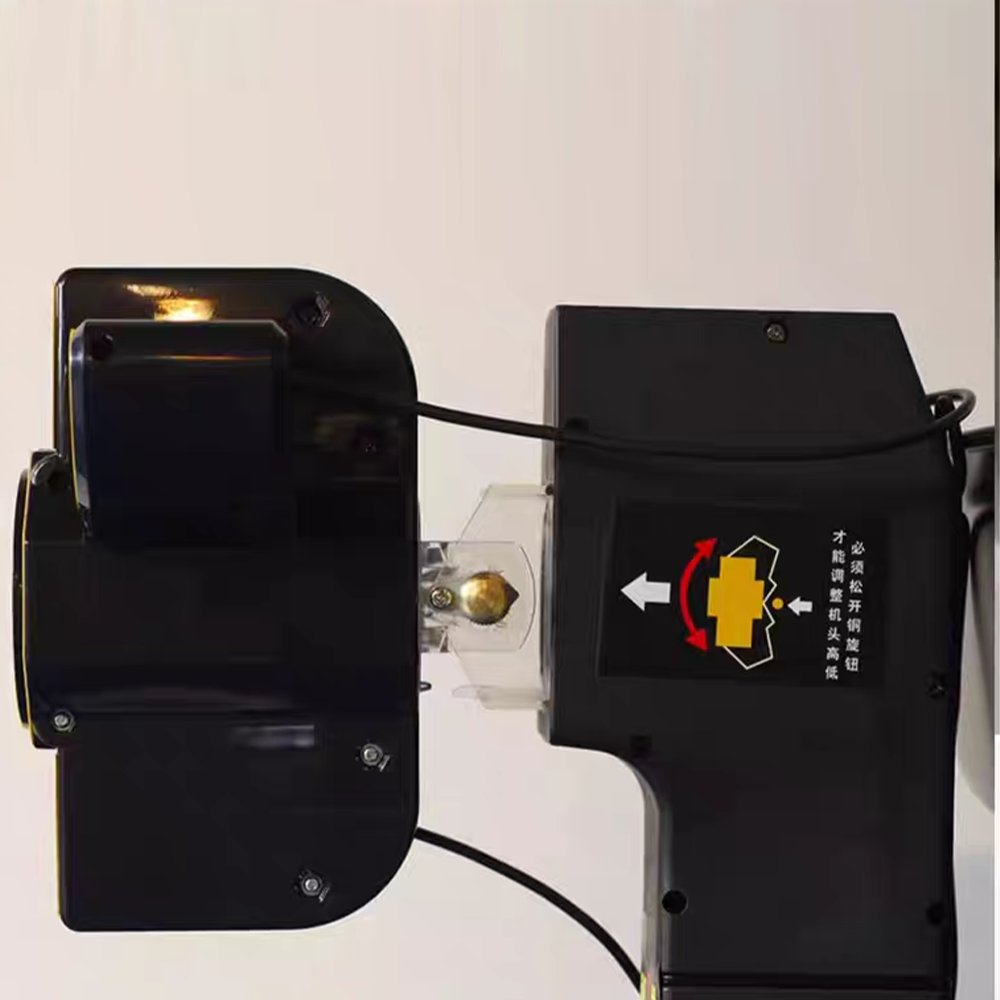 DOUBLE FISH Super 1 Two Wheel Driven Table Tennis Serve Machine-Black