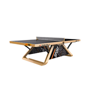DOUBLE FISH Volant Drem3 Indoor 25mm Pro Black Table Tennis Pingpong Table-Bats Balls Net ITTF Approve