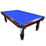 8FT Luxury Slate Pool Table Solid Timber Billiard Table Professional Snooker Game Table With Accessories Pack,Walnut Frame