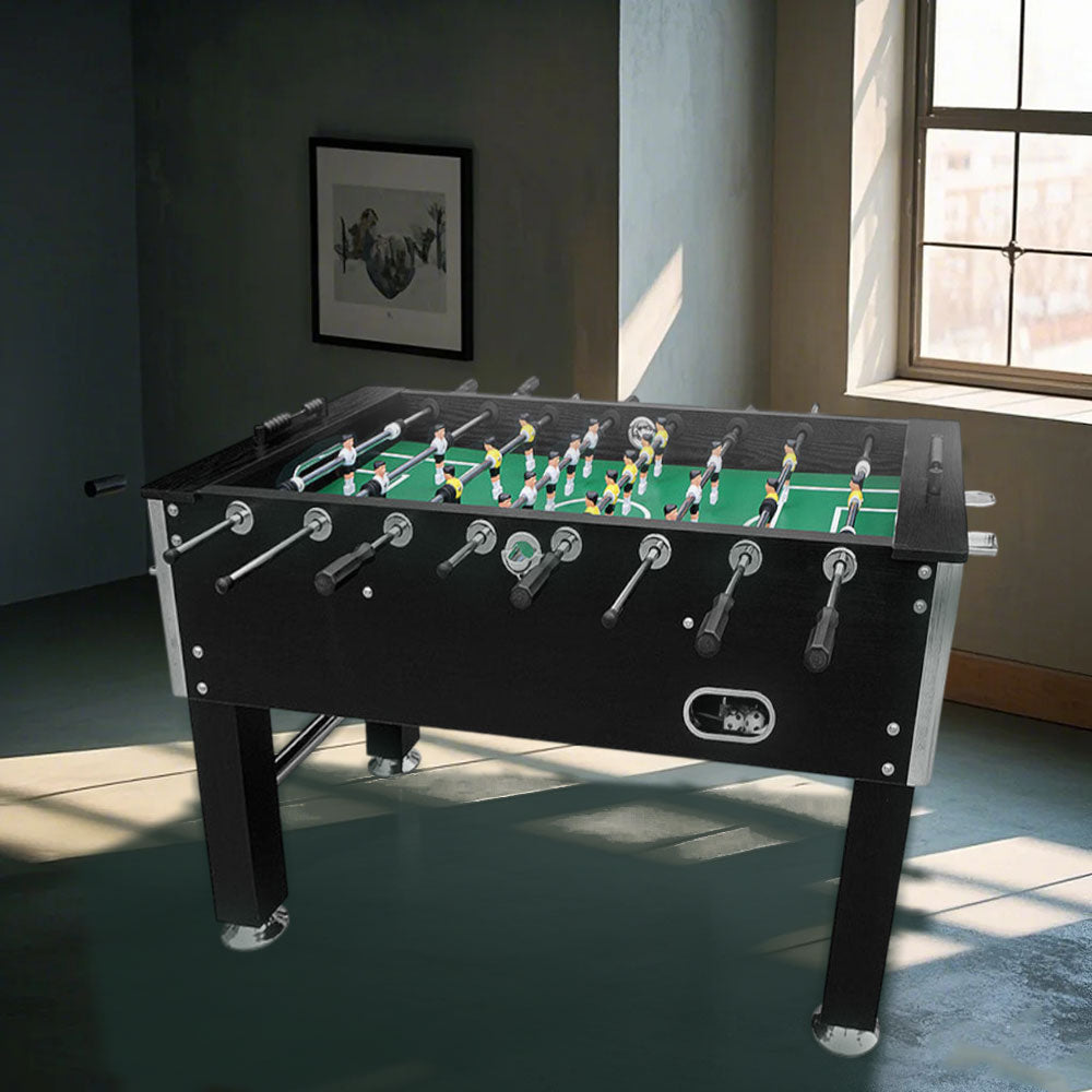 KICKSY HLOW 5FT Foosball Soccer Table with Hollow Steel Rods