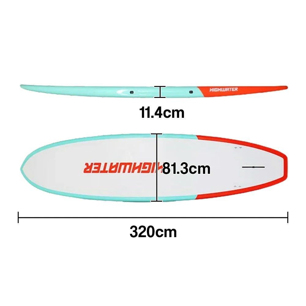 TREKKA Inflatable Stand Up Paddle Board Anti-Slip Deck Large Removable Fin Gear Bungees Stable and Easy to Control