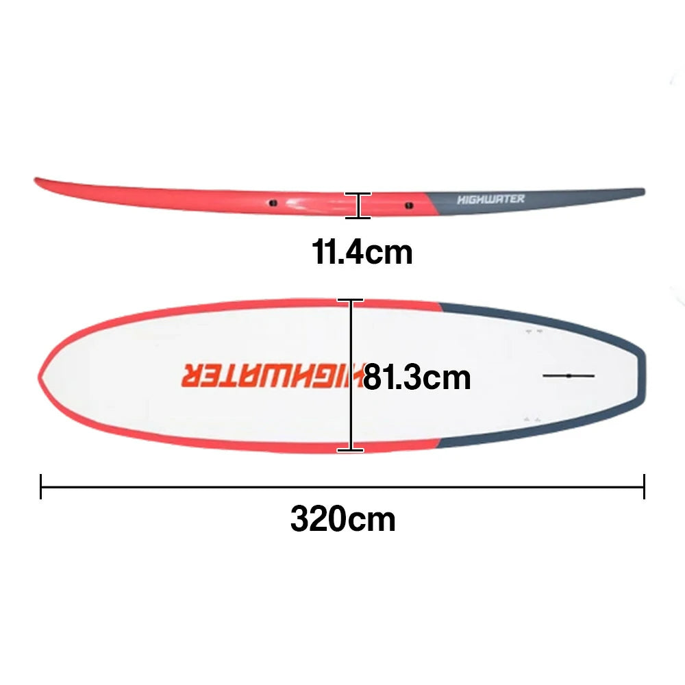 TREKKA SUP Board Portable Design Anti-Slip Pad Secure Gear Storage Removable Fin for Better Tracking