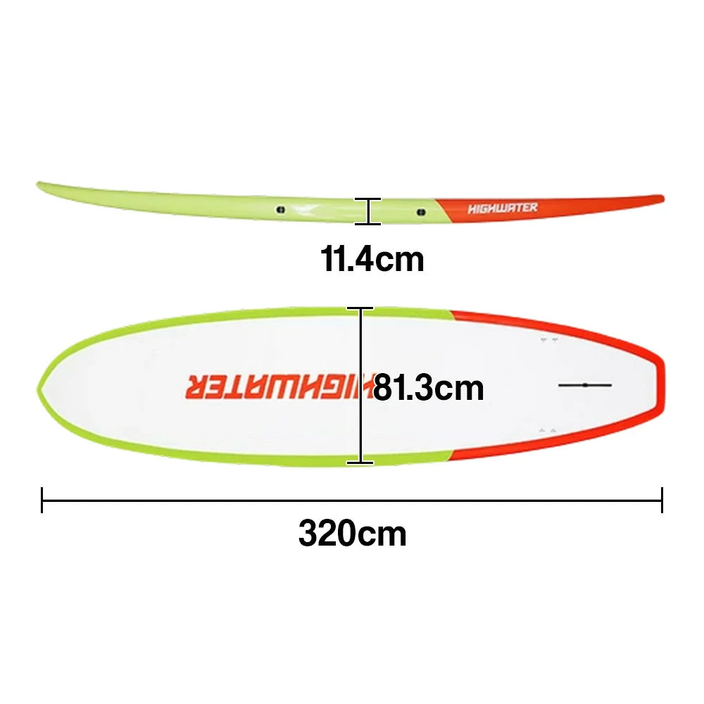 TREKKA Stand Up Paddle Board Durable Construction Anti-Slip Deck Hands-Free Paddle Holder Removable Fin