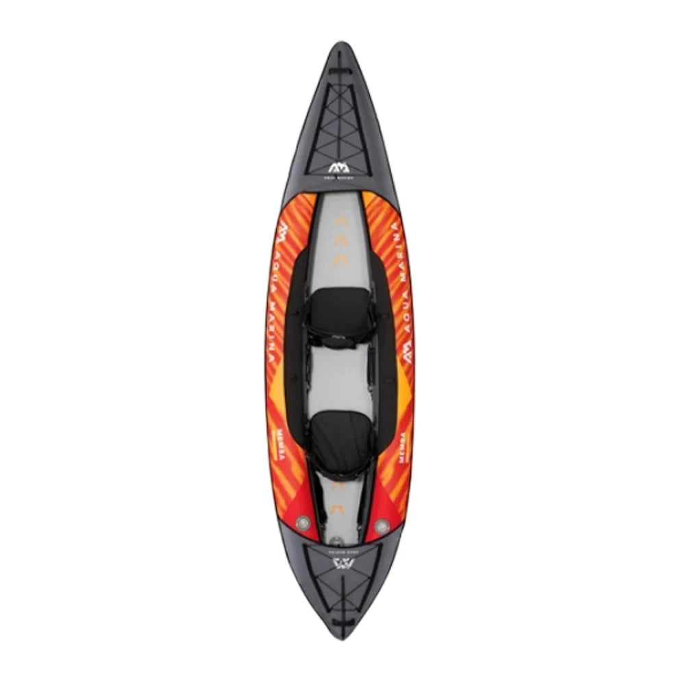 TREKKA 330/390cm Kayak Durable PVC Multi-Chamber Design Splash-Proof Bow Quick-Drain Valve Ideal for Fishing & Recreation