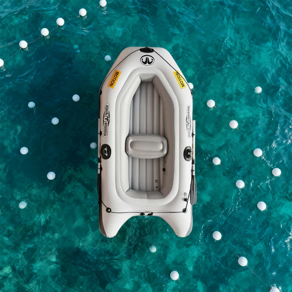 TREKKA 4-Person Kayak Durable PVC Multi-Chamber Design Removable Seat Cushion 279cm Ideal for Fishing & Recreation