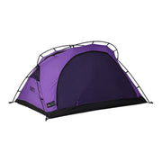 TREKKA Lightweight Backpacking Tent - Teflon Flame-Retardant Ripstop Fabric, Waterproof, Stable Aluminum Poles - Purple