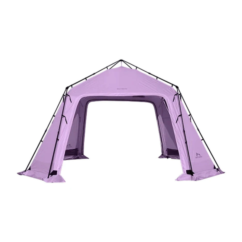 TREKKA Auto-Open Large Camping Canopy Tent - Ripstop Oxford Fabric, Quick Setup, Heavy-Duty Steel Frame, Spacious Outdoor Shelter - Pink