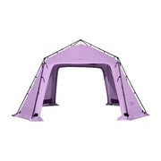TREKKA Auto-Open Large Camping Canopy Tent - Ripstop Oxford Fabric, Quick Setup, Heavy-Duty Steel Frame, Spacious Outdoor Shelter - Pink