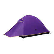 TREKKA Ultralight Silicone-Coated Hiking Camping Tent - Windproof, Waterproof, Compact Backpacking Shelter - Purple